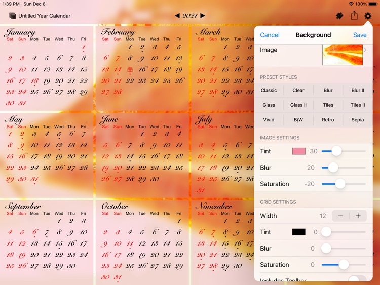 All-in-One Year Calendar Pro screenshot-4