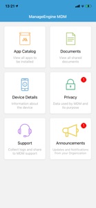 ManageEngine MDM screenshot #1 for iPhone