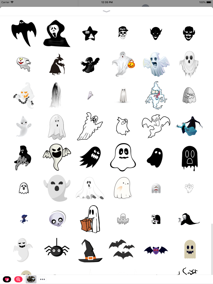 ghosts stickers