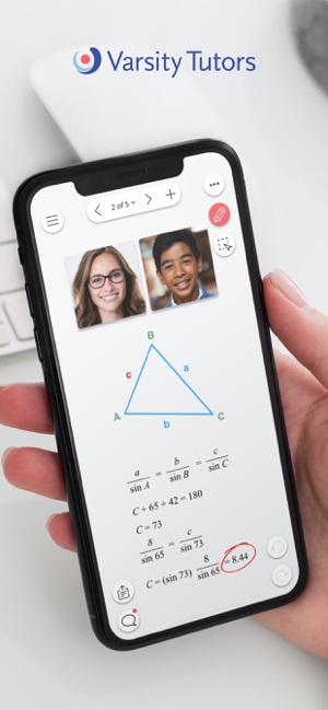 ‎Varsity Tutors Live Tutoring Capture d'écran