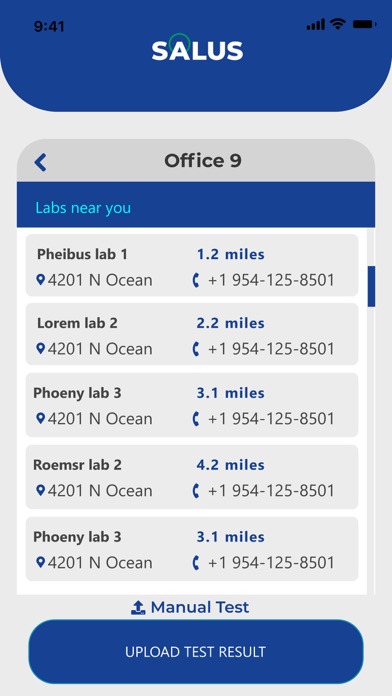 Salus Employee Screenshot