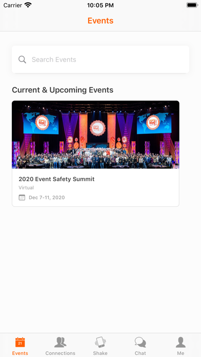 Event Safety Portal Screenshot