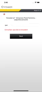Portuguese verbs conjugation screenshot #5 for iPhone
