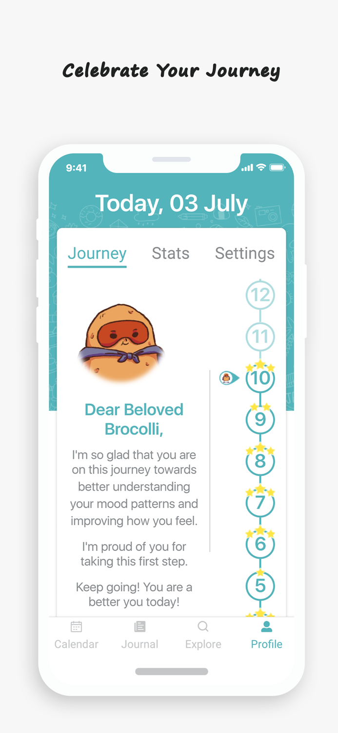 Mood Potatoes - Mood Tracker