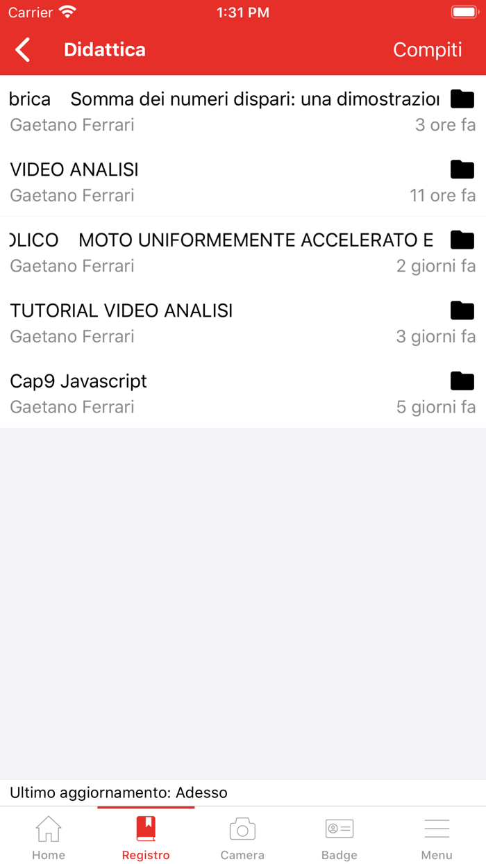 AANT Accademia Studenti