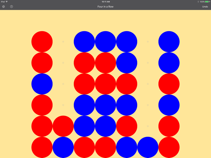 Four in a Row - Expert AI