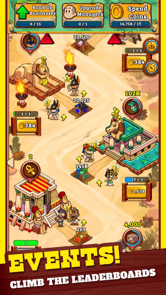 #5. Idle Frontier: Western Tapper (iOS) Podle: Kongregate
