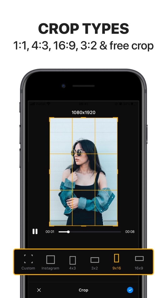 #3. Cut & Crop video - Merge Video (iOS) 由: Huyen Ta Thi Thu