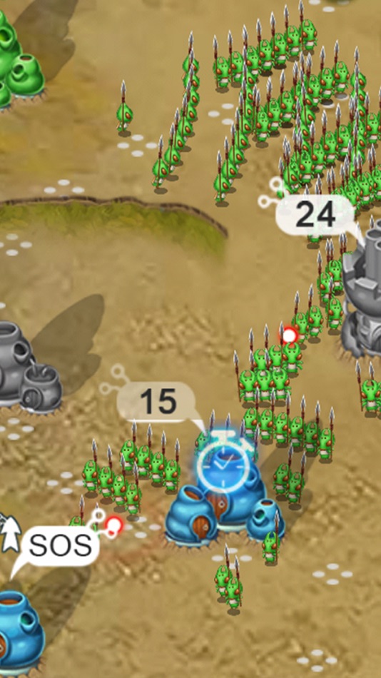 #1. 虫虫战争 - 休闲RTS策略游戏 (iOS) 由: Kola Games