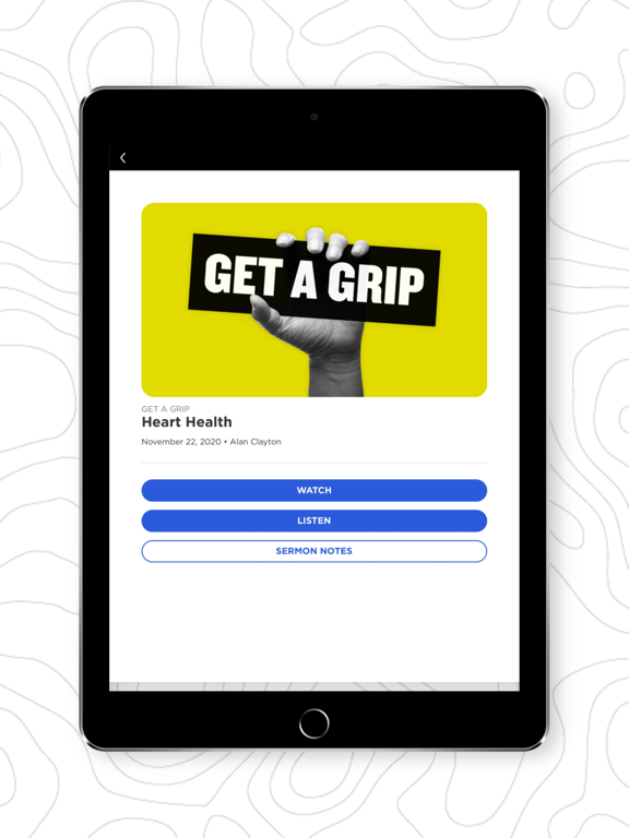 The Ark Church App iPad screenshot 4 - Lifestyle app