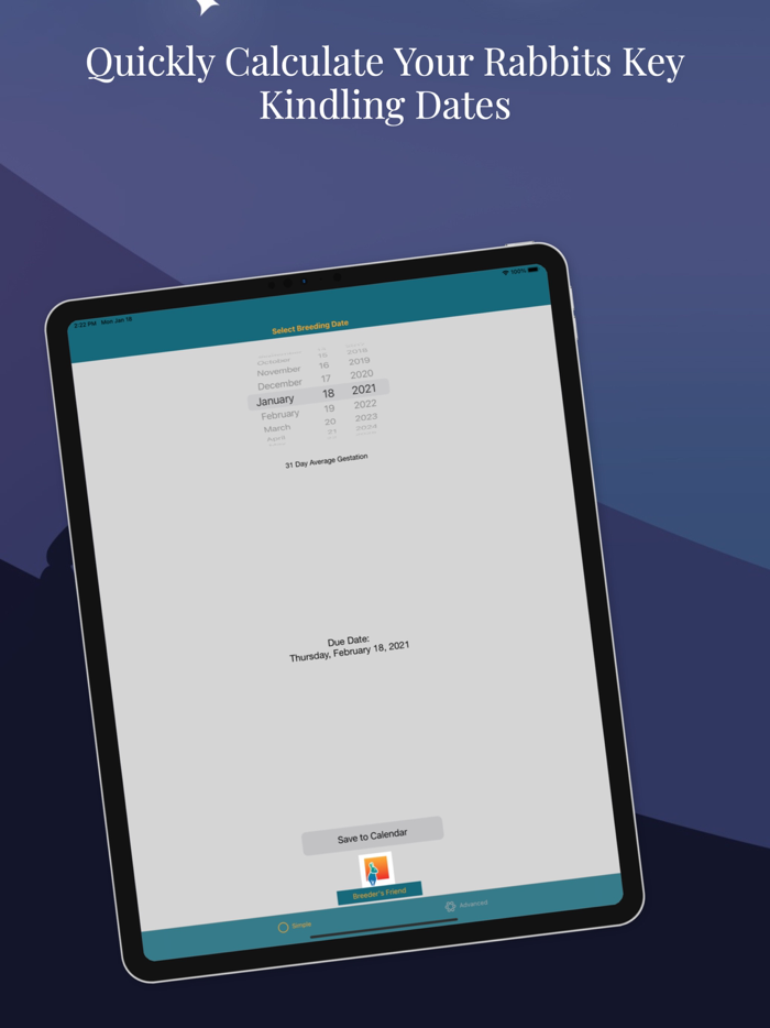 Rabbit Due Date Calculator