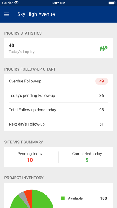 DaeBuild CRM Screenshot