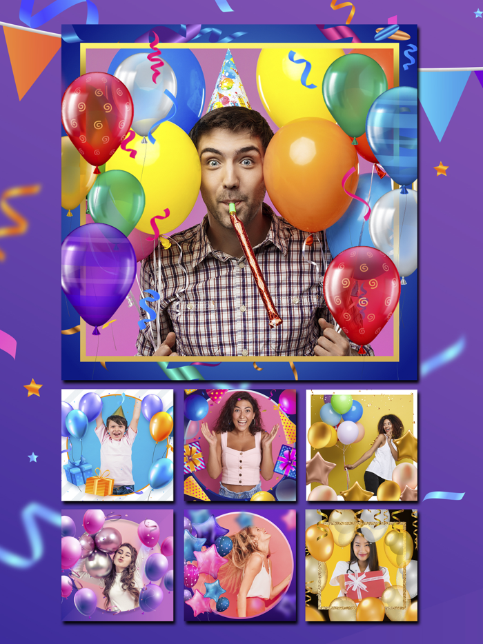 New Birthday Frames Collection