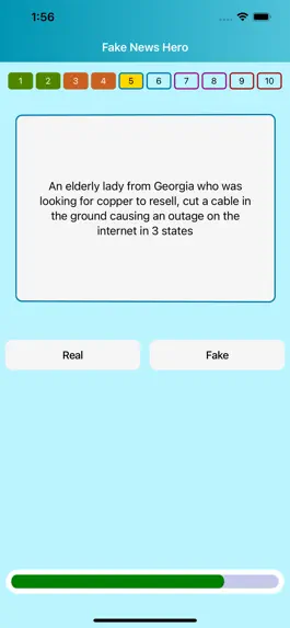 Game screenshot Fake News Hero (Quiz) hack