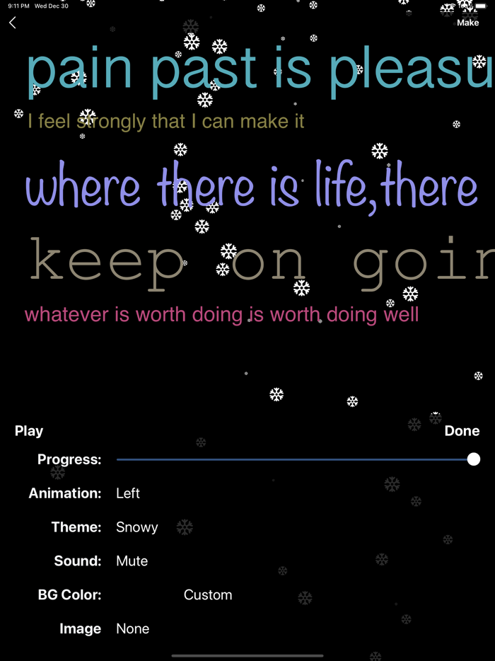 Lively Words - Words to story