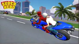 Game screenshot Superhero Bike Taxi Simulator mod apk