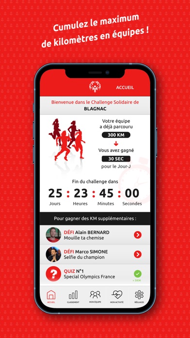 Challenge Solidaire Screenshot
