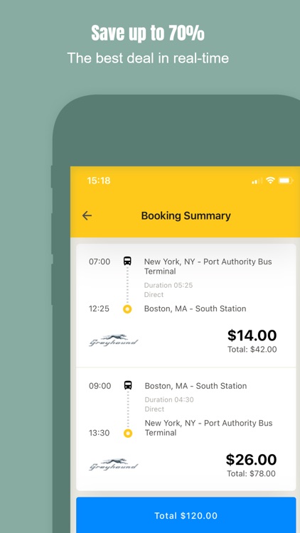 CheckMyBus: Bus Comparison App screenshot-4