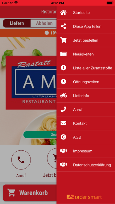 Ristorante Amici Screenshot