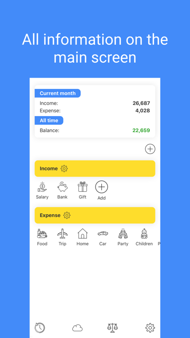 Budget planner - expense track Screenshot