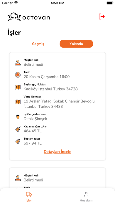 Octovan Sürücü Screenshot
