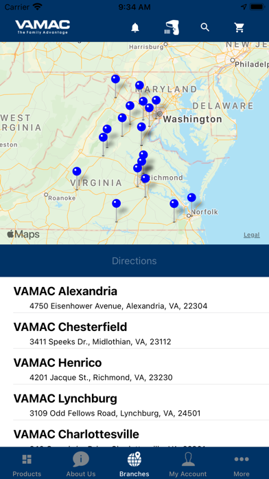 VAMAC Inc Screenshot