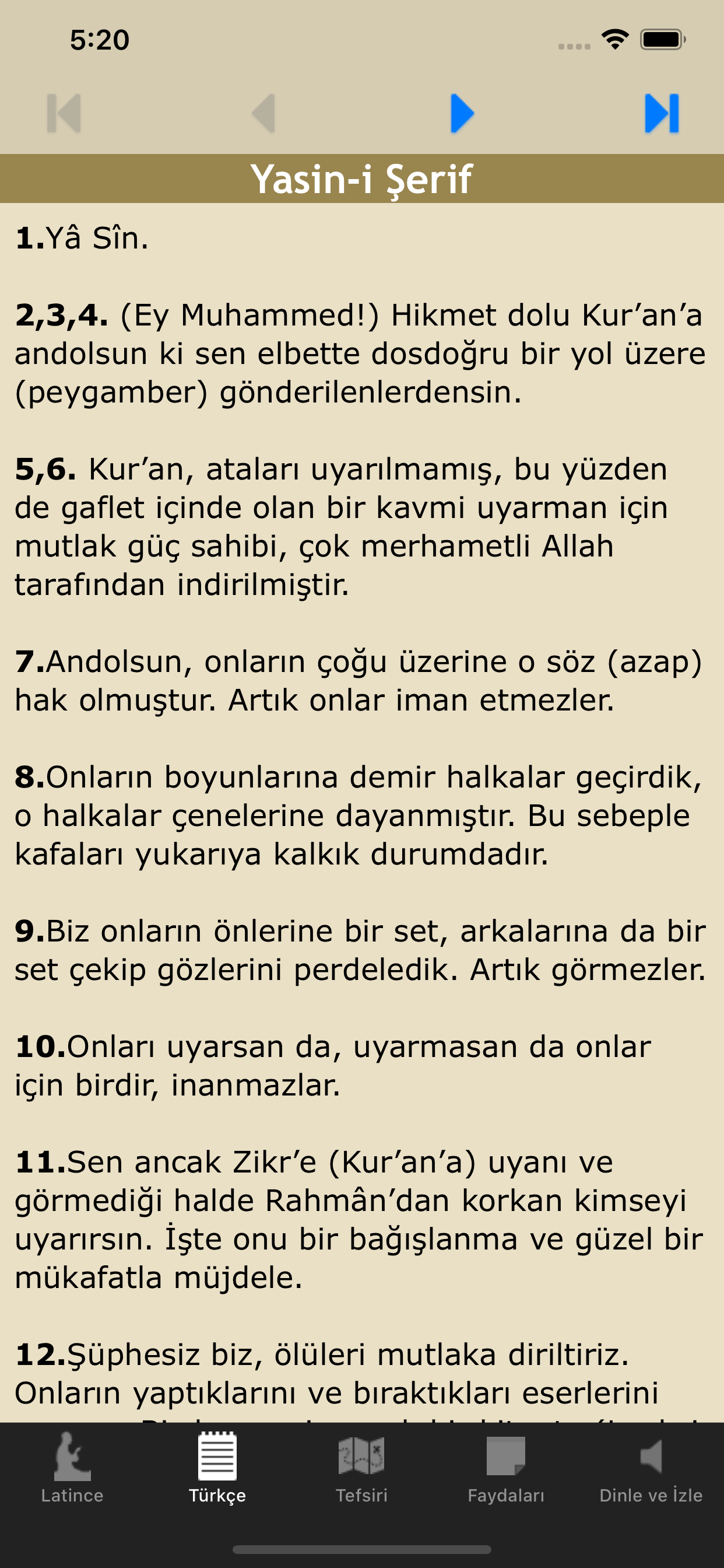 Yasin-i Şerif (Yasin Suresi)