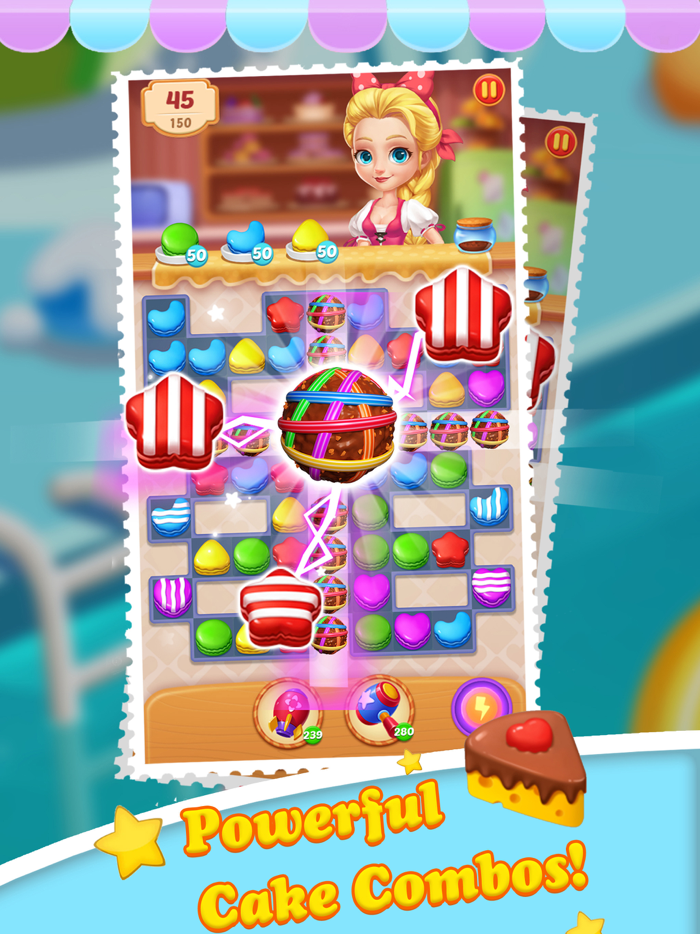 Cake Jam Drop - New Match Game