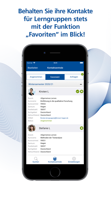 Lerngruppen Screenshot