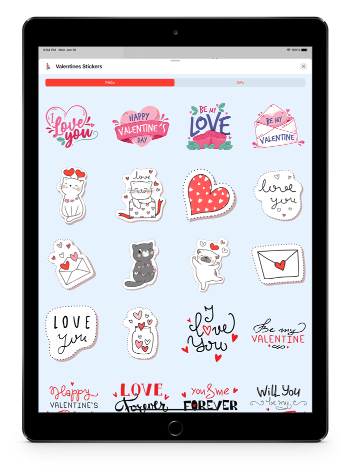Valentines - GIFs  Stickers