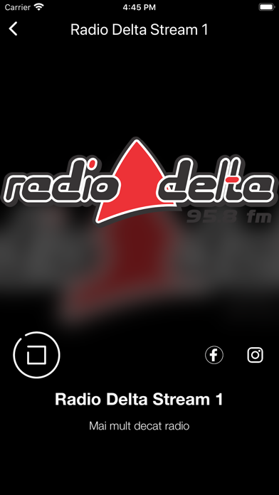 Radio Delta Romania Screenshot