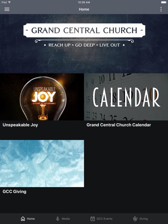 GC Hub iPad screenshot 1 - Education app