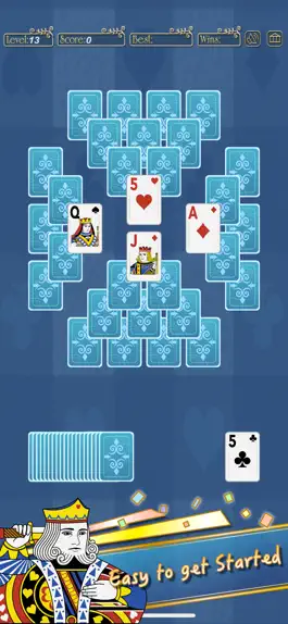 Game screenshot Gold TriPeaks Solitaire apk