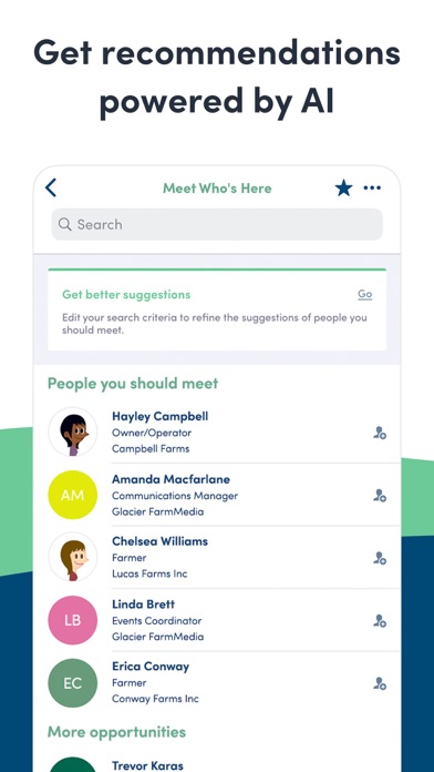 Advancing Women Conference Screenshot