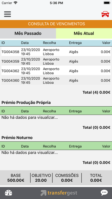 Transfergest Screenshot