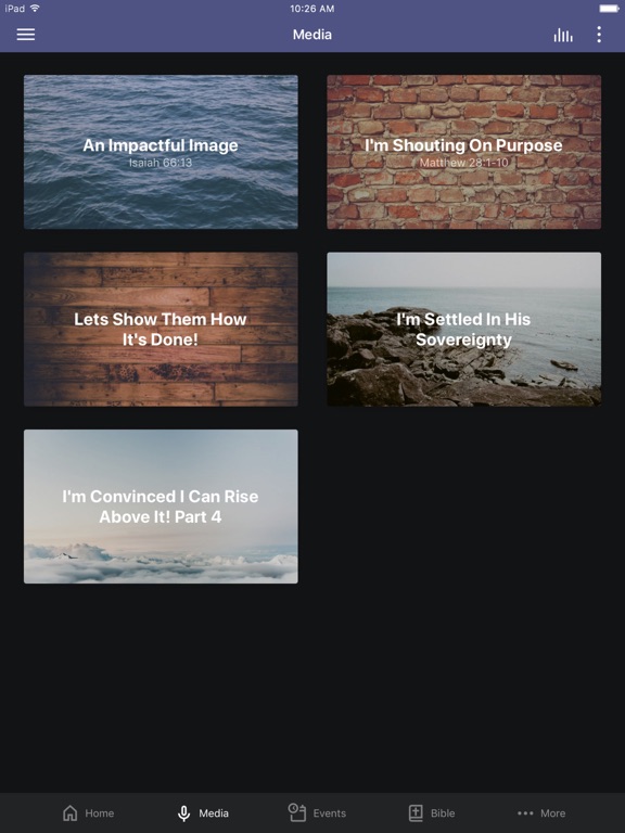 Hill Chapel M.B. Church iPad screenshot 2 - Lifestyle app