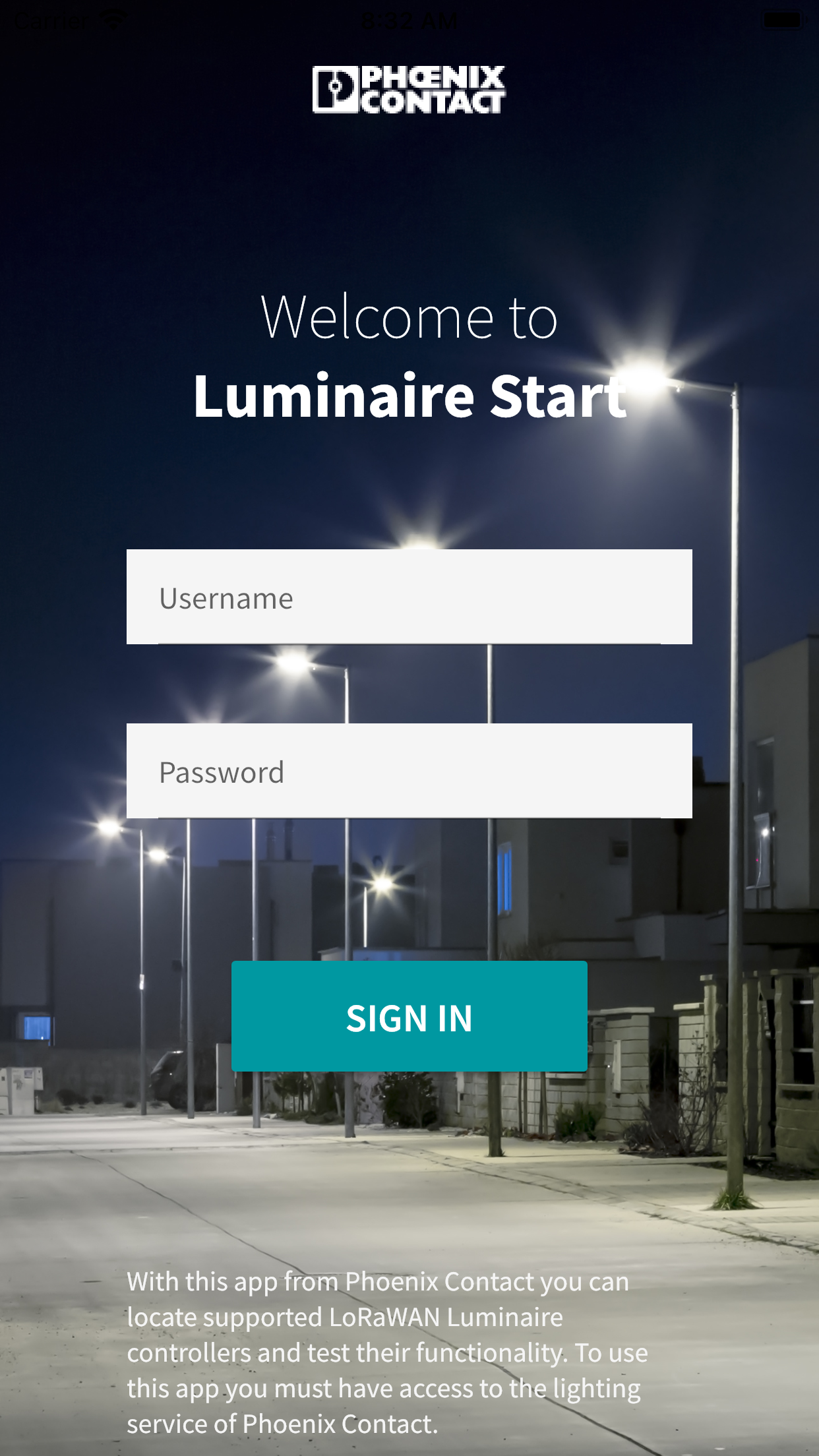 Luminaire Start