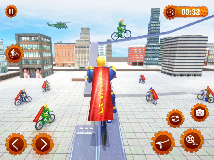 Superhero Bicycle Stunt Tricks