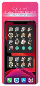 My Contacts Home Screen Widget screenshot #1 for iPhone