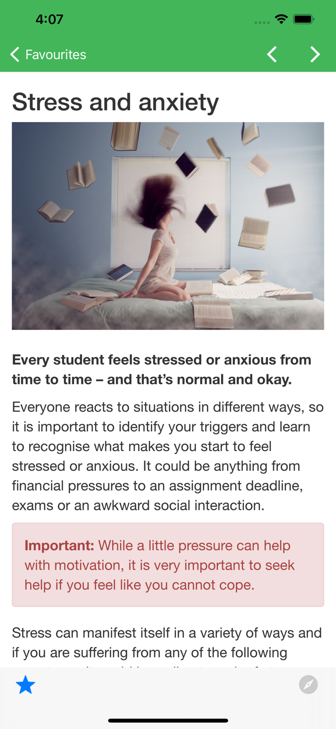 Student Health Matters ISHA