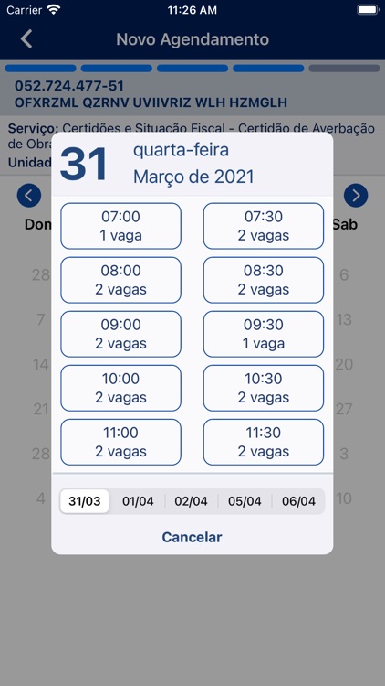 Agendamento RFB screenshot-6