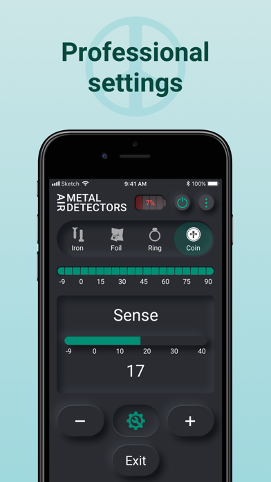 Air Metal Detector Screenshot