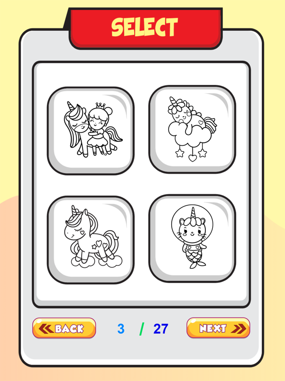 Screenshot #6 pour livre de coloriage licorne
