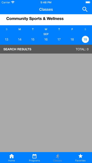 Community Sports & Wellness Screenshot