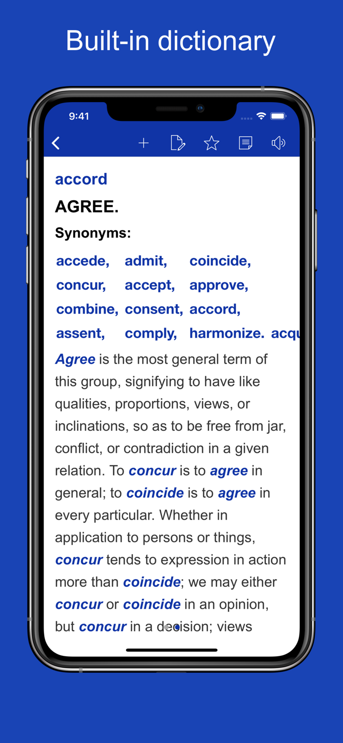 English Learners Thesaurus