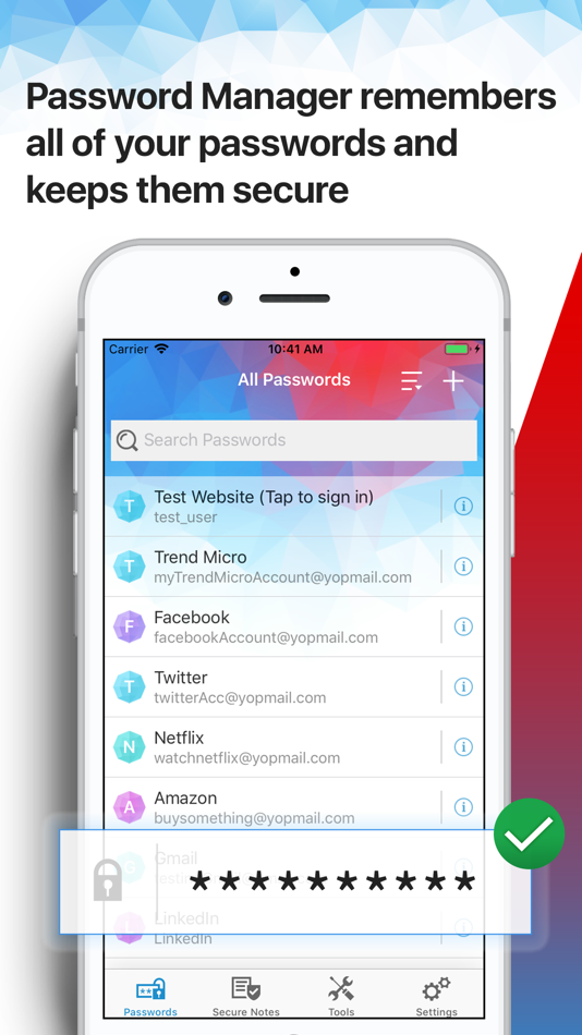 #2. Trend Micro Password Manager (iOS) 由: Trend Micro, Incorporated
