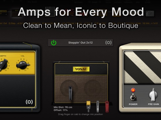 ToneStack PRO Guitar Amps & FX iPad app afbeelding 5