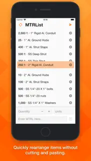 mtrlist iphone screenshot 3