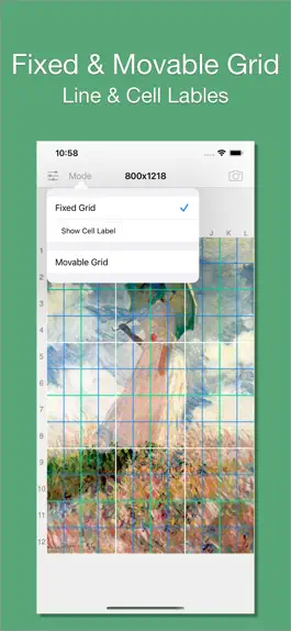 Game screenshot Grid # - Add grid on image apk