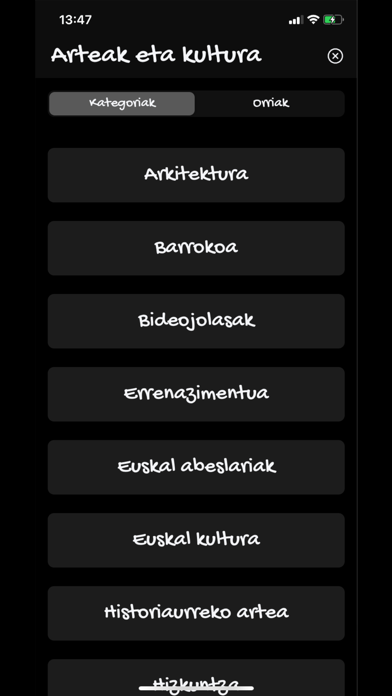 Txikipedia Screenshot